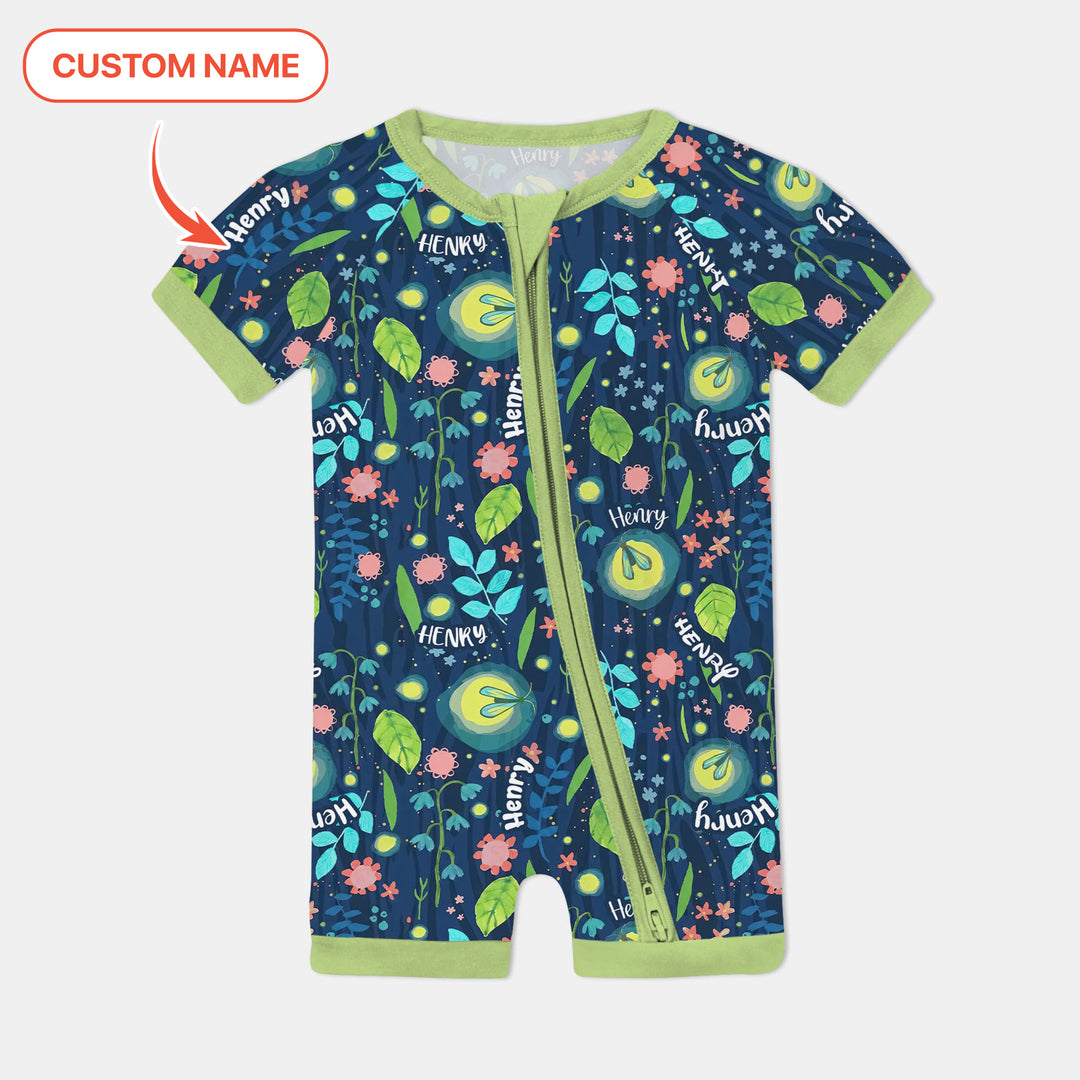 Nighttime Bugs Custom Name Shorty Zippy