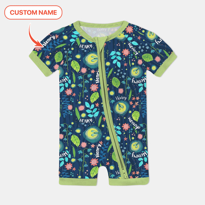 Nighttime Bugs Custom Name Shorty Zippy