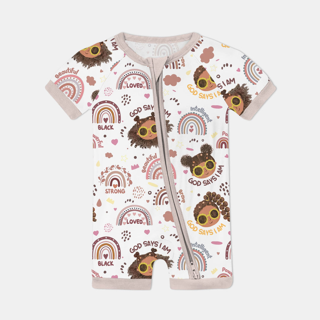 Afro African American Girl Shorty Zippy