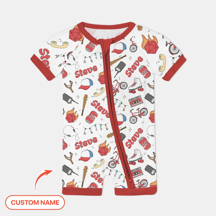 Custom Name Kids Adventure Shorty Zippy