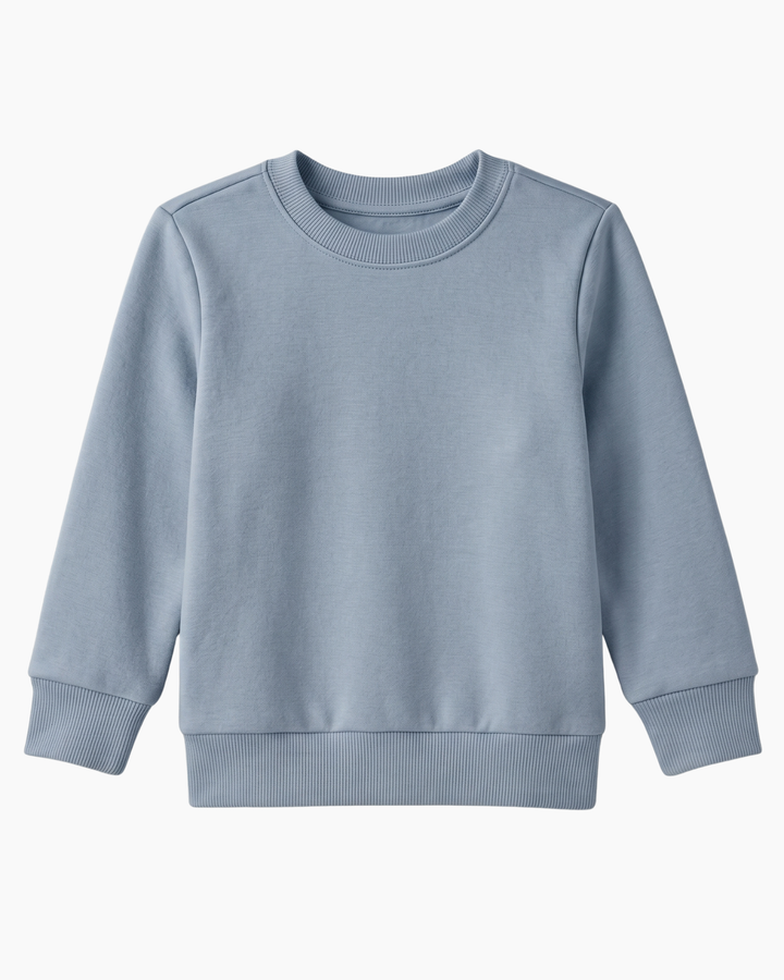 Solid Color Bamboo Crewneck Sweatshirt