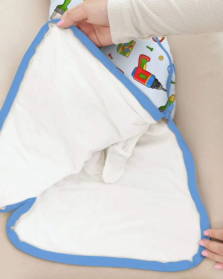 Custom Name Dad & Me Fixer Crew Bamboo Sleep Bag