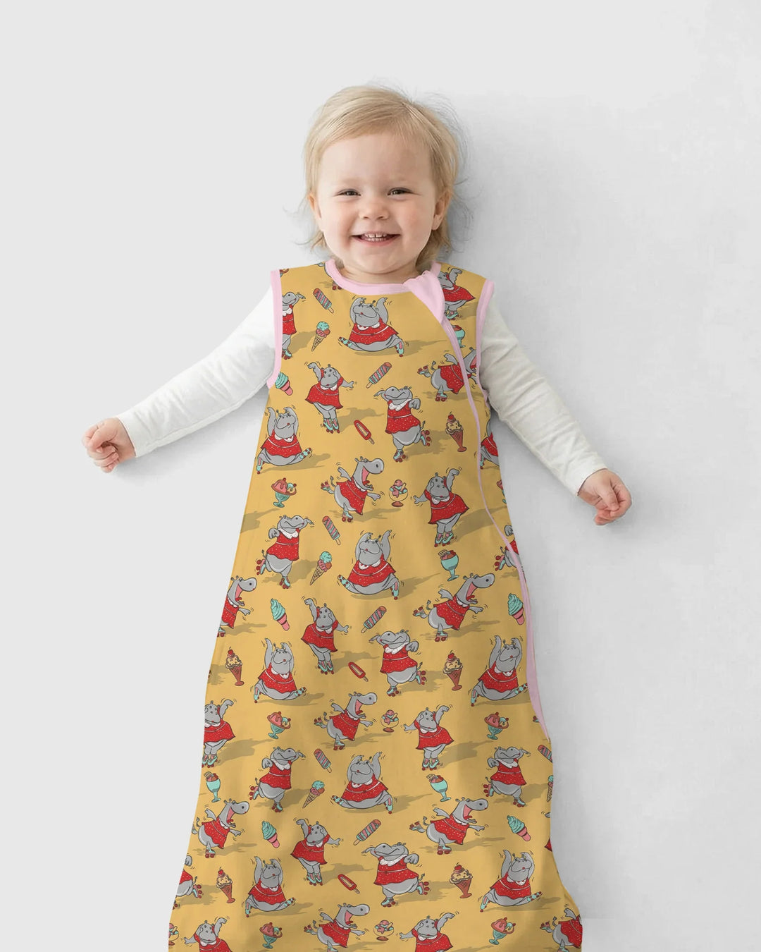 Dancing Hippo Treats Bamboo Sleep Bag
