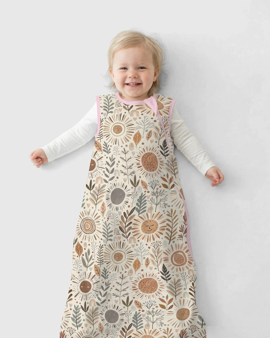 Boho Sunshine Garden Bamboo Sleep Bag