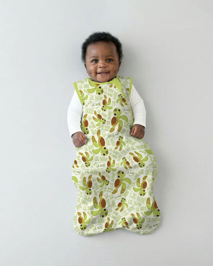 Father and Son Turtle Bamboo Sleep Bag
