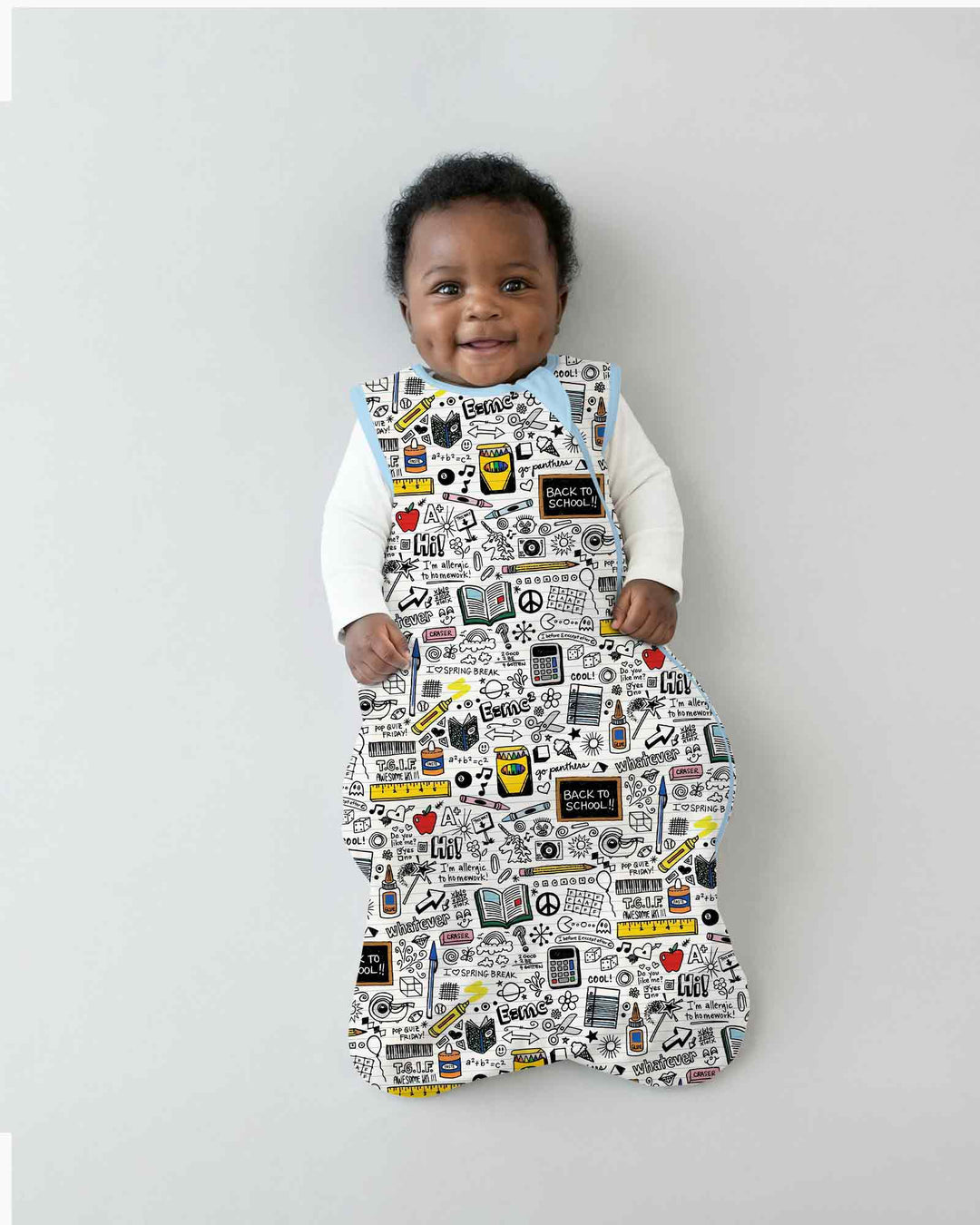 School Days Doodles Bamboo Sleep Bag