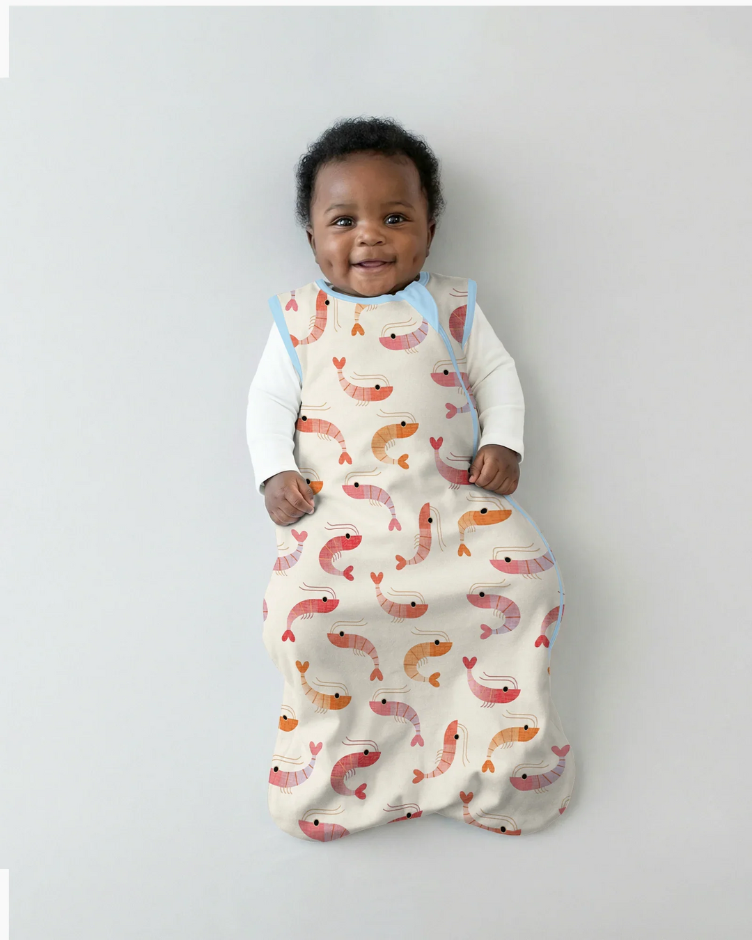 Sweet Shrimp Parade Bamboo Sleep Bag
