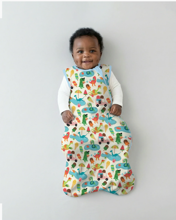 Dino Summer Splash Bamboo Sleep Bag