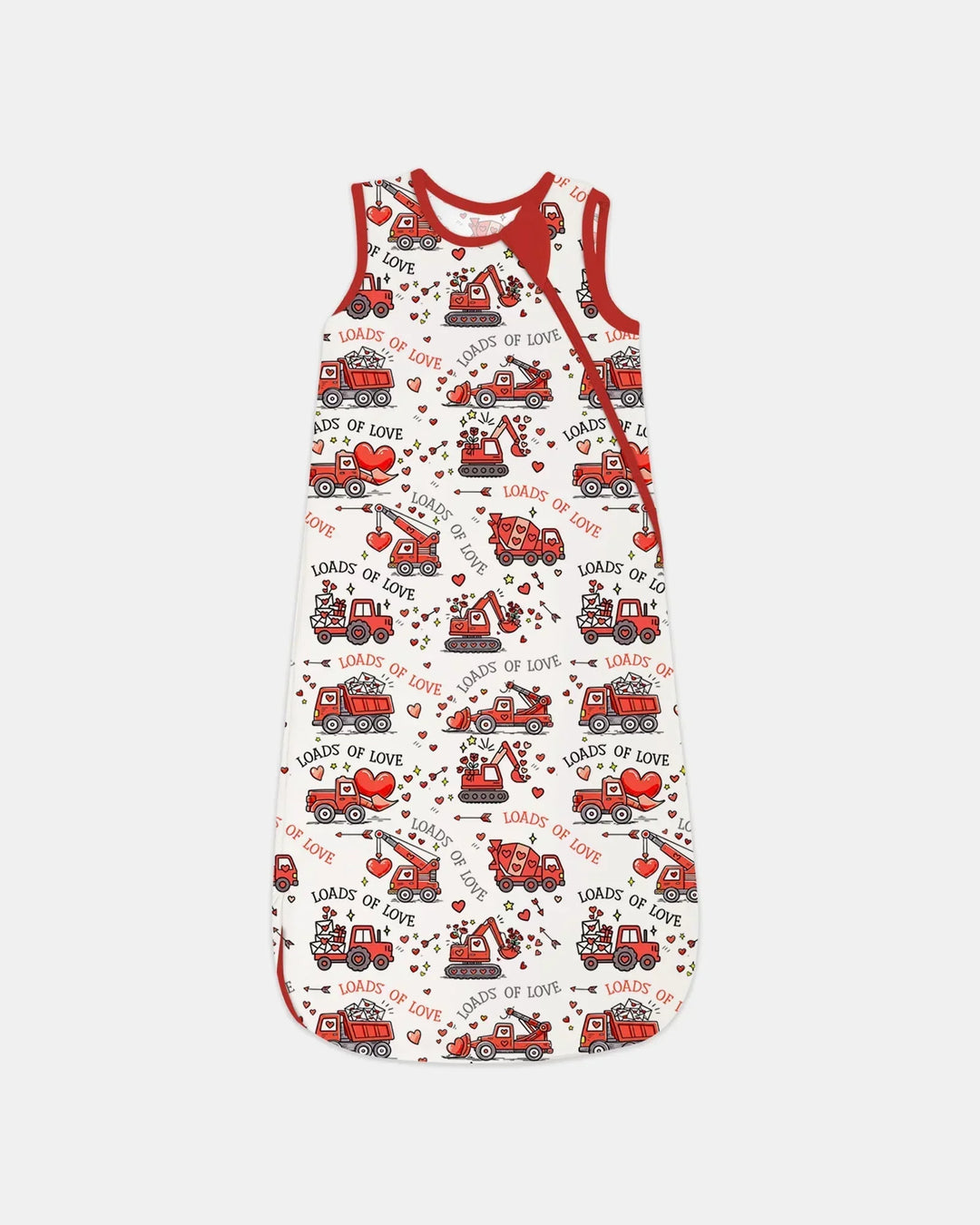 Construction Trucks Loads of Love Sleep Bag