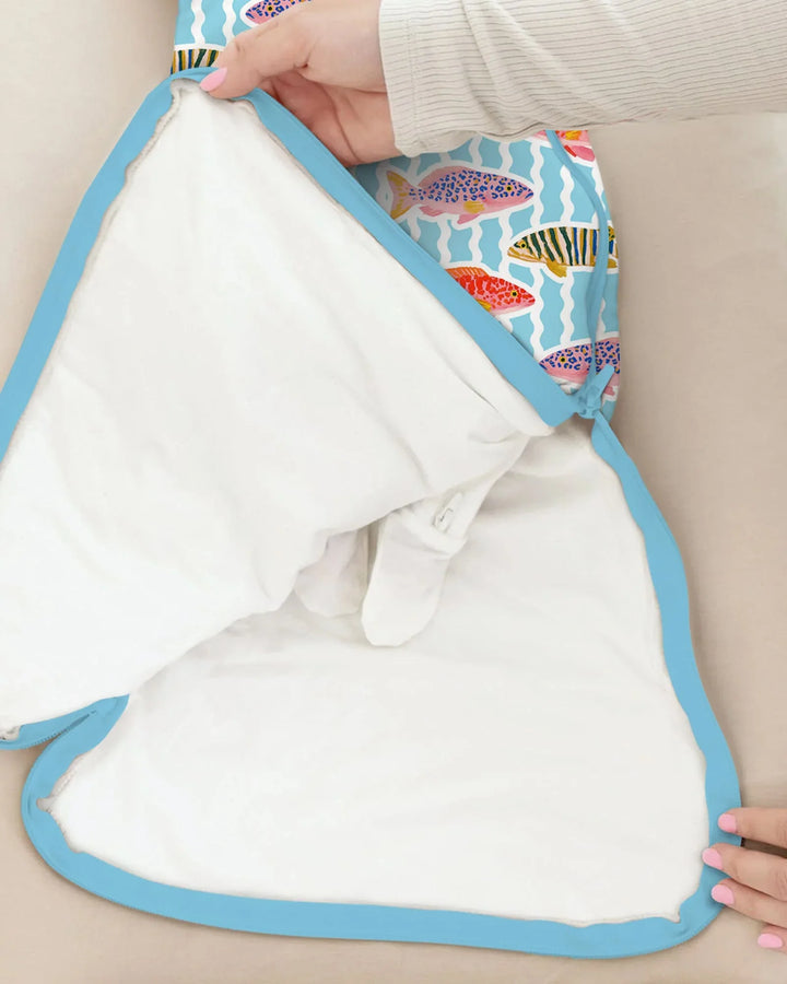 Preppy Fish Crew Bamboo Sleep Bag