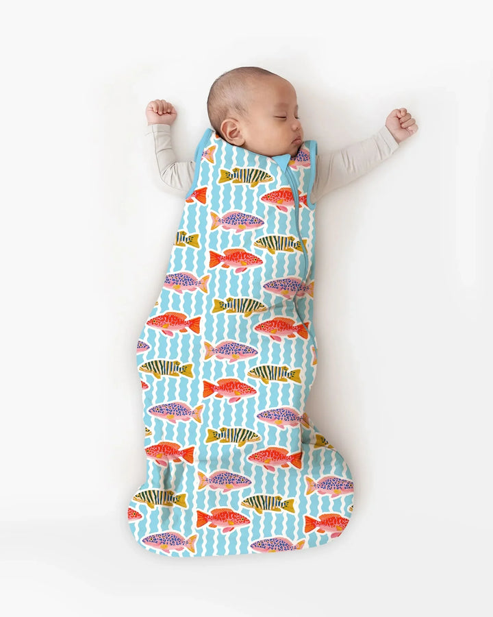 Preppy Fish Crew Bamboo Sleep Bag