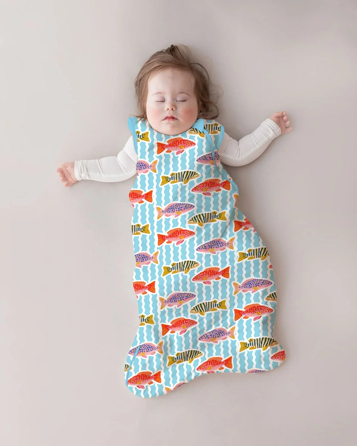 Preppy Fish Crew Bamboo Sleep Bag