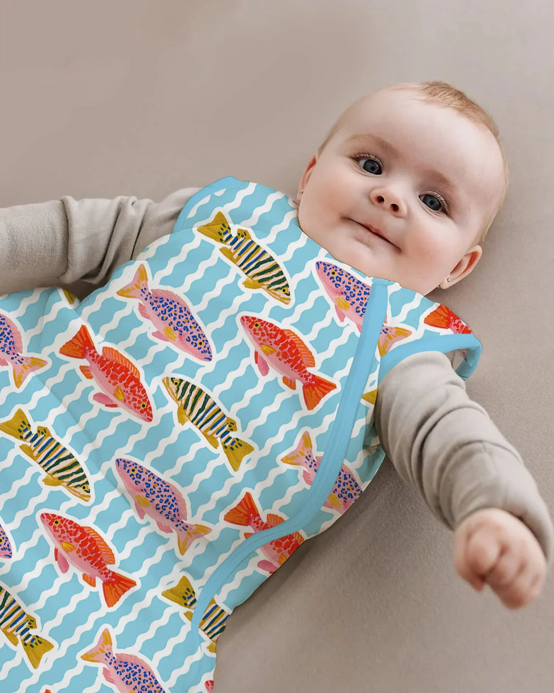 Preppy Fish Crew Bamboo Sleep Bag