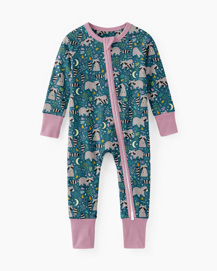 Midnight Raccoons Bamboo Convertible Zippy