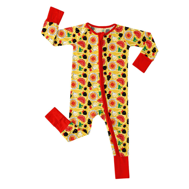 Spaghetti Convertible Zippered Romper - Zumbamboo