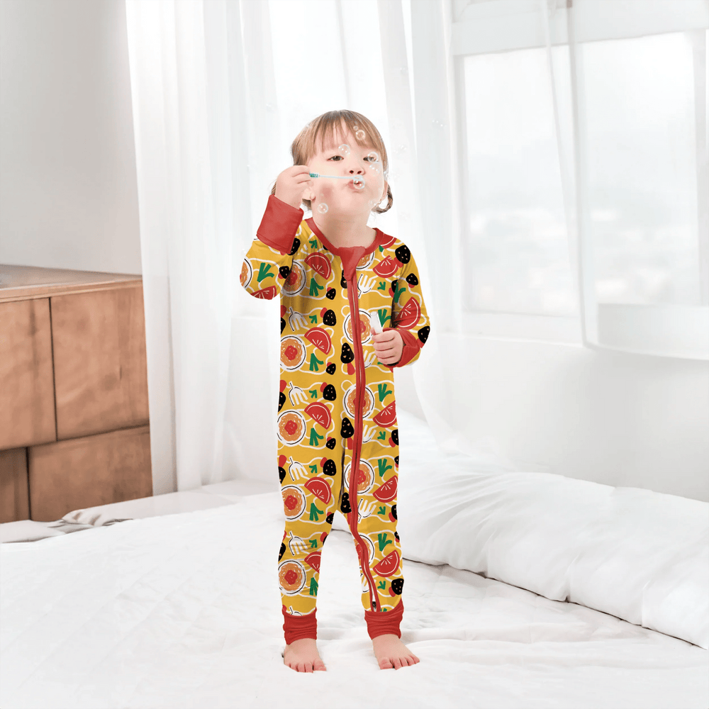 Spaghetti Convertible Zippered Romper - Zumbamboo