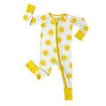 Sunshine Convertible Zippered Romper , Sunshine Convertible Zippered Romper - 0-3M