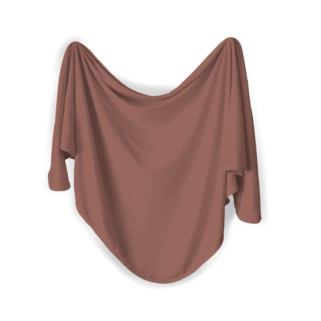 Swaddle Blanket In Dark Chestnut - Zumbamboo