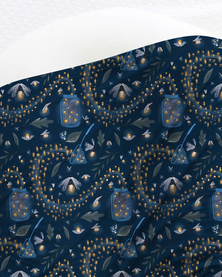 Wickeldecke „Fangende Glühwürmchen“