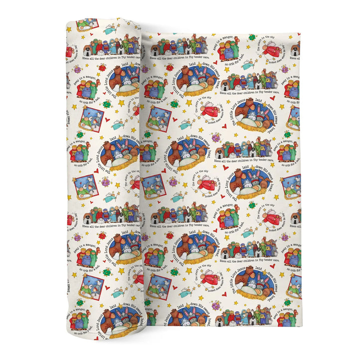 Away In A Manger Blessings Swaddle Blanket