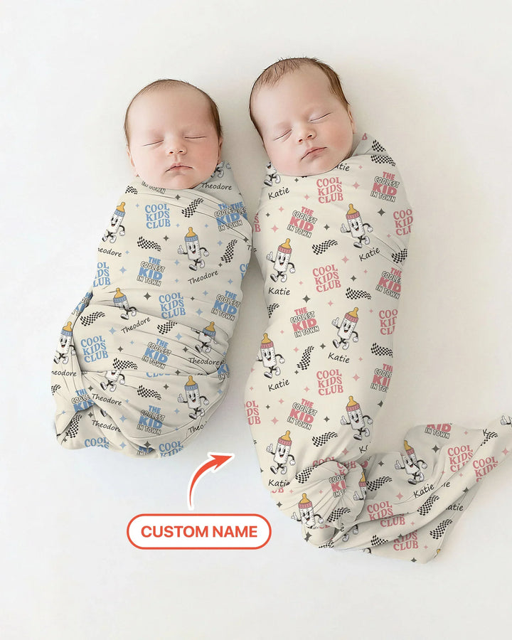 Manta a juego personalizada para papá y yo de Club Genial