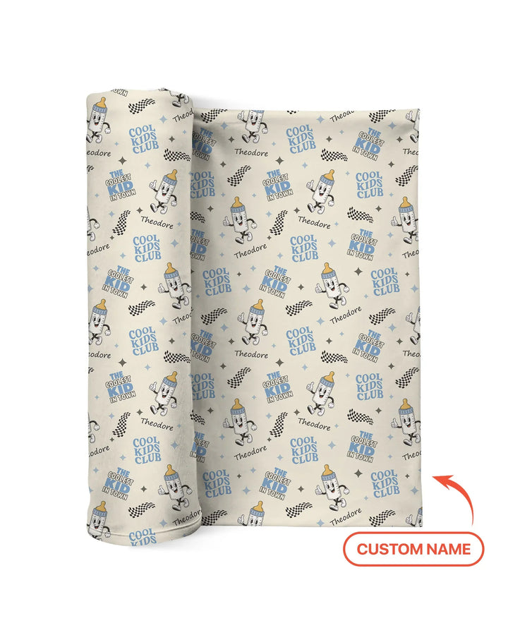 Manta a juego personalizada para papá y yo de Club Genial