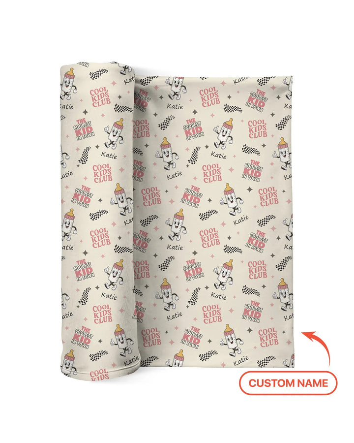 Manta a juego personalizada para papá y yo de Club Genial