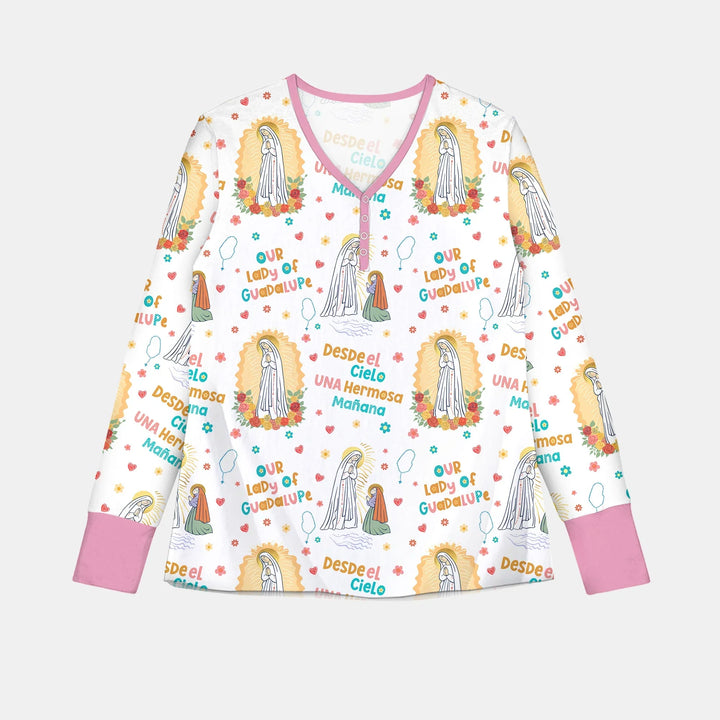 Maria Our Lady Of Guadalupe Women Pajama Set