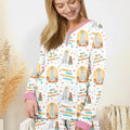 Maria Our Lady Of Guadalupe Bamboo Women Pajama Set