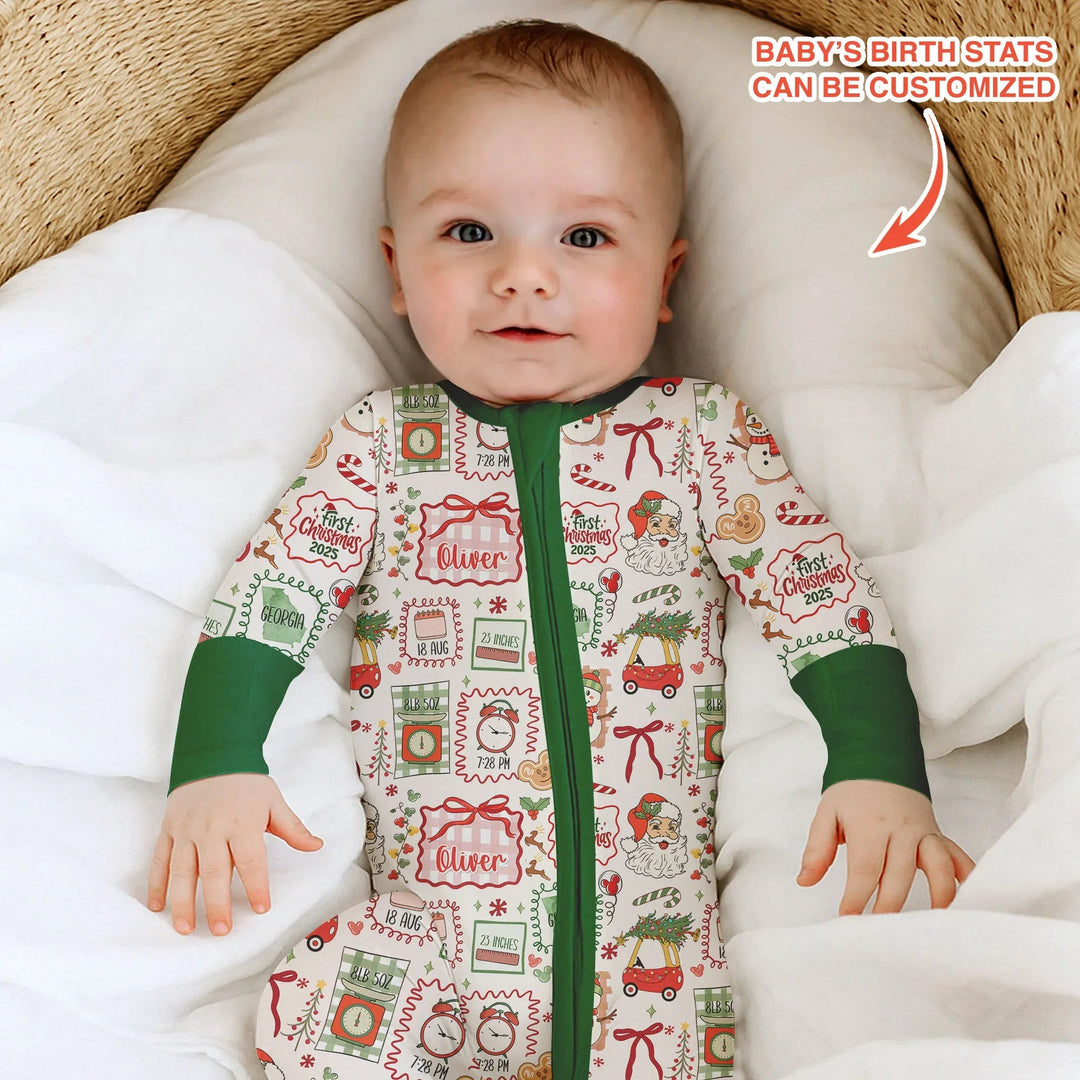 The Little Retro Dreamer First Christmas 2025 Convertible Zippy - Zumbamboo