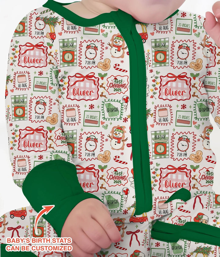 The Little Retro Dreamer First Christmas 2025 Convertible Zippy - Zumbamboo