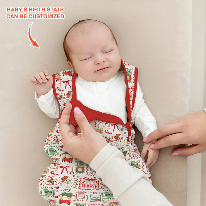 The Little Retro Dreamer First Christmas 2025 Sleep Bag - Zumbamboo