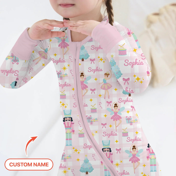 The Nutcracker Dreams Custom Name Convertible Zippy - Zumbamboo