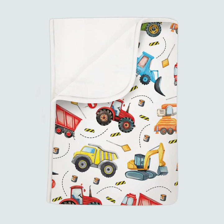 Tiny Builders Toddler Blanket - Zumbamboo