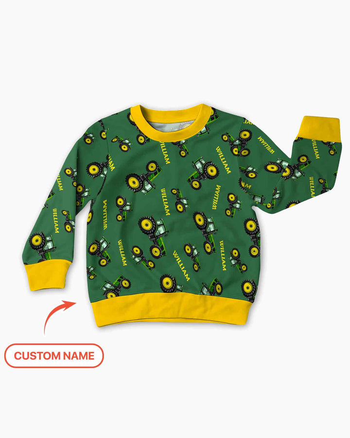 Sudadera de cuello redondo de bambú con plantilla personalizada
