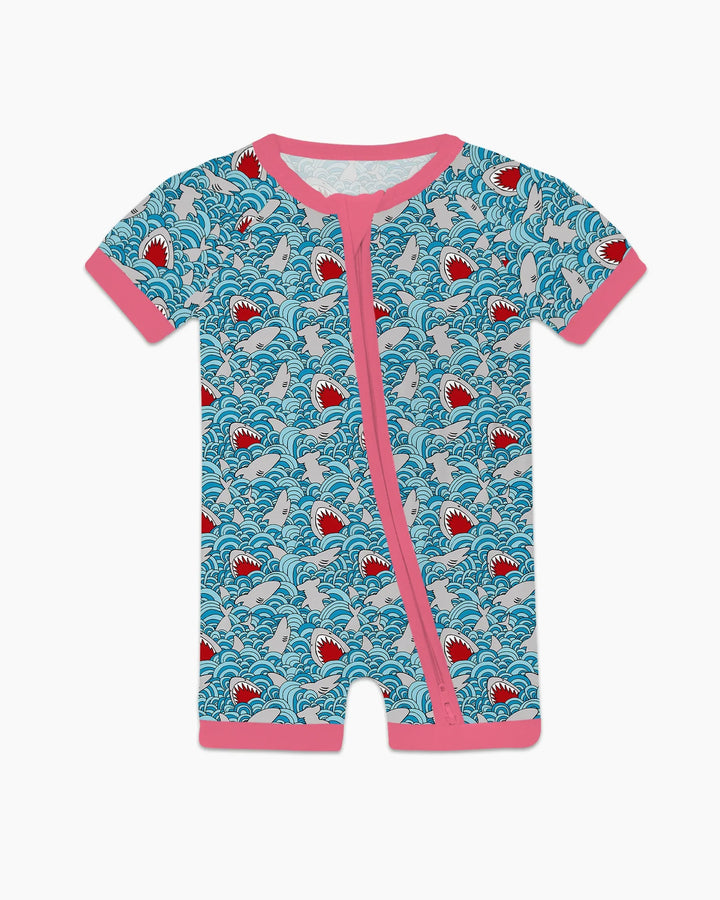 Shark Wave Rush Bamboo Shorty Zippy