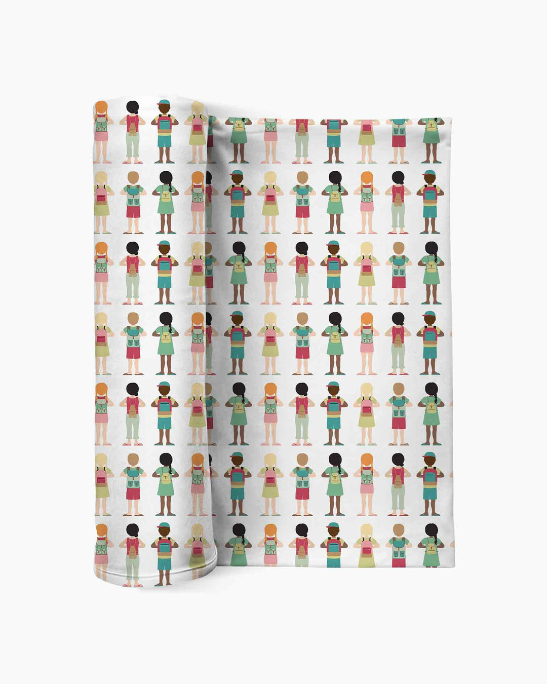 Little Friends Everywhere swaddle blanket