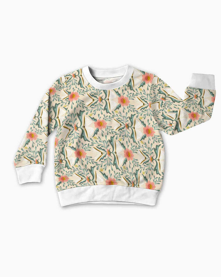 Sweatshirt mit Rundhalsausschnitt aus Bambusfaser
