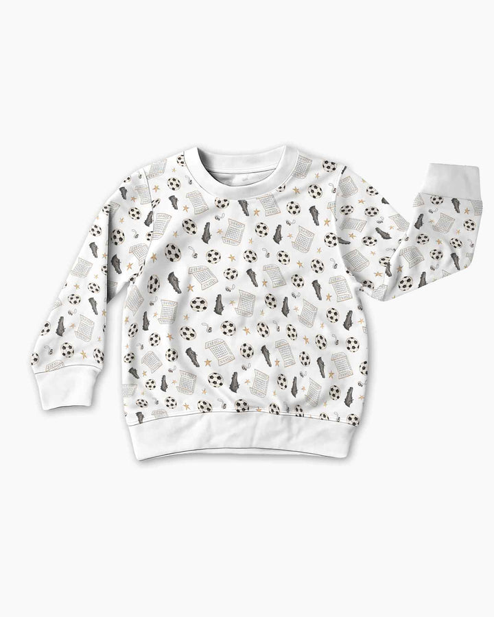 Little Soccer Star Bamboo Crewneck Sweatshirt