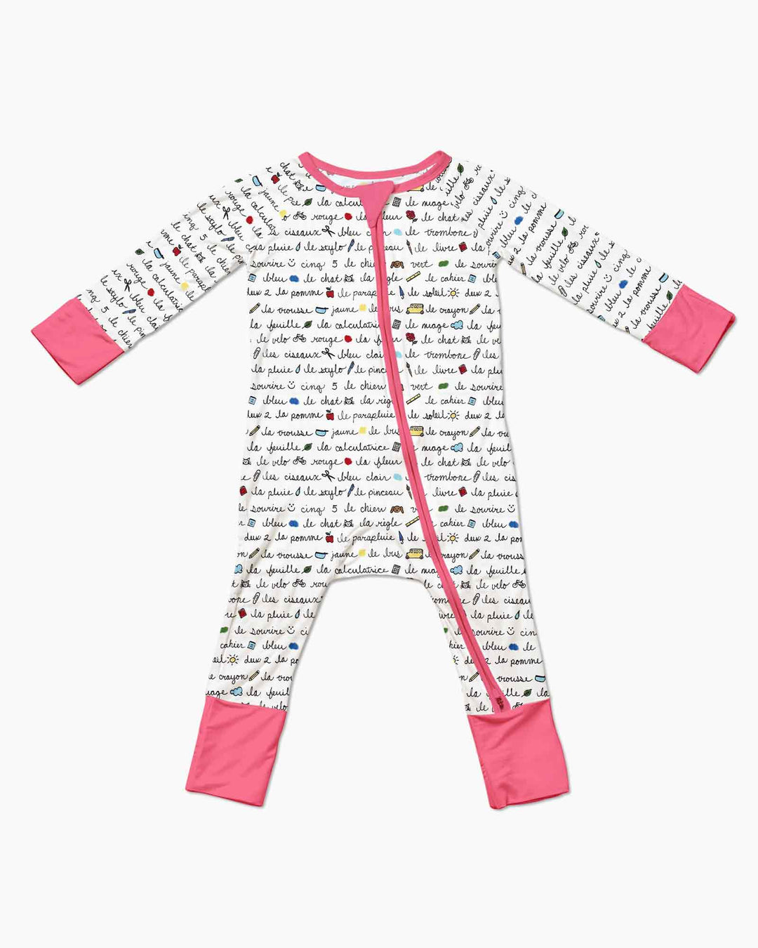 French Classroom Notes Bamboo Convertible Zippy