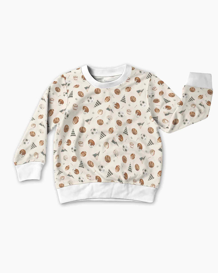 Sudadera de cuello redondo Bamboo Template
