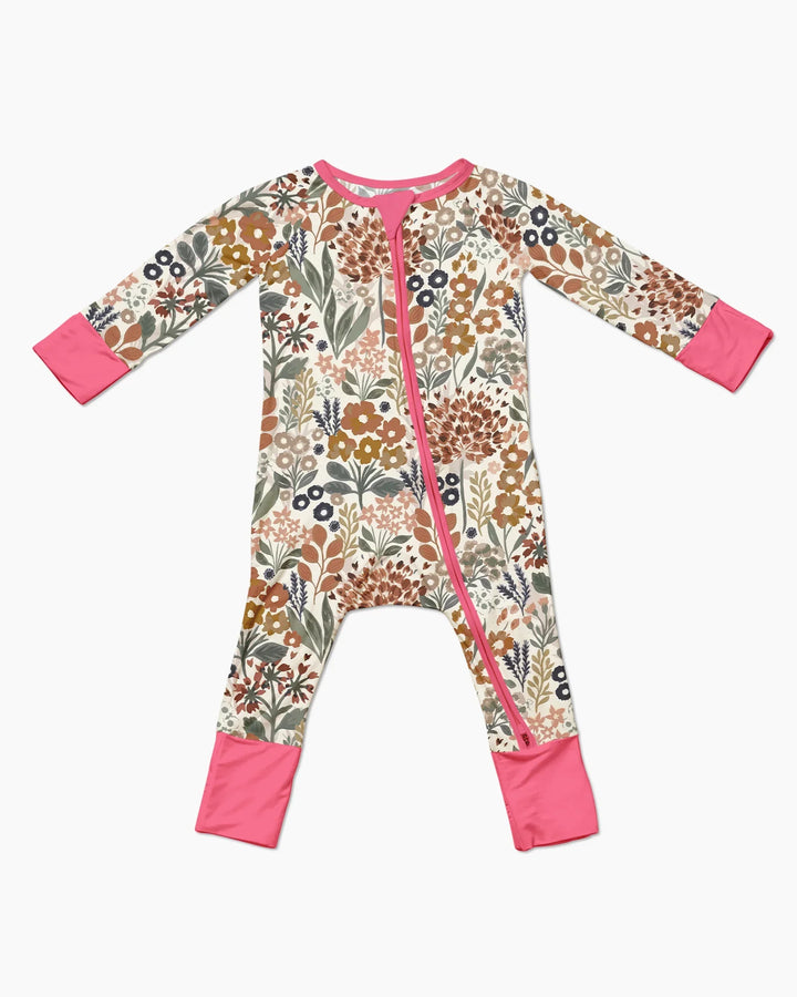 Autumn Meadow Botanicals Saco de Dormir Bamboo Convertible con Cremallera