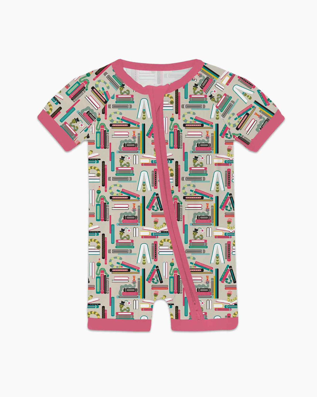 Bookworm Adventures Bamboo Shorty Zippy