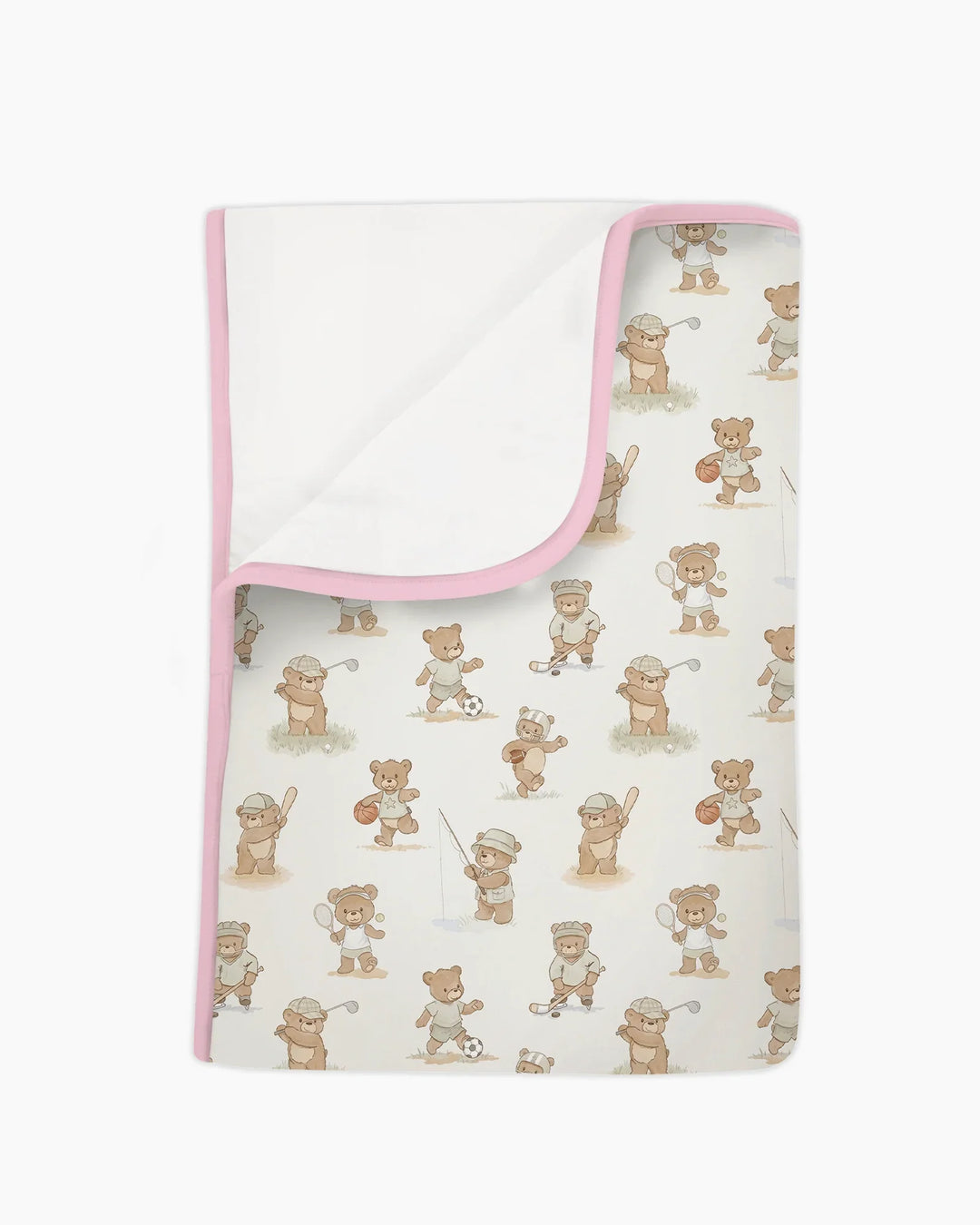 Teddy Team Spirit Bamboo Blanket