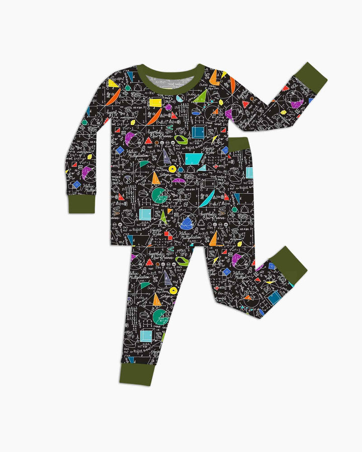 STEM Sketchbook Bamboo Two Piece Long Sleeve Pajama Set