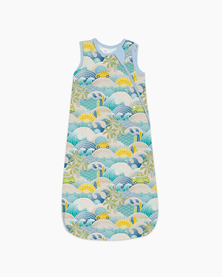 Coastal Road Trip Waves Surf Bamboo Sleep Bag