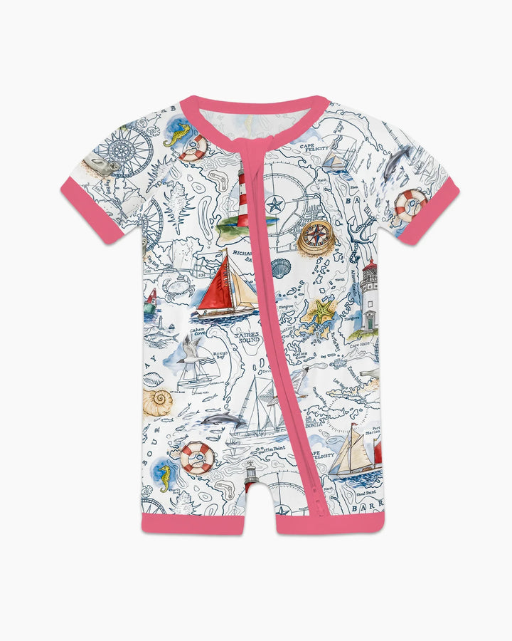 Seaside Adventure Map Bamboo Shorty Zippy