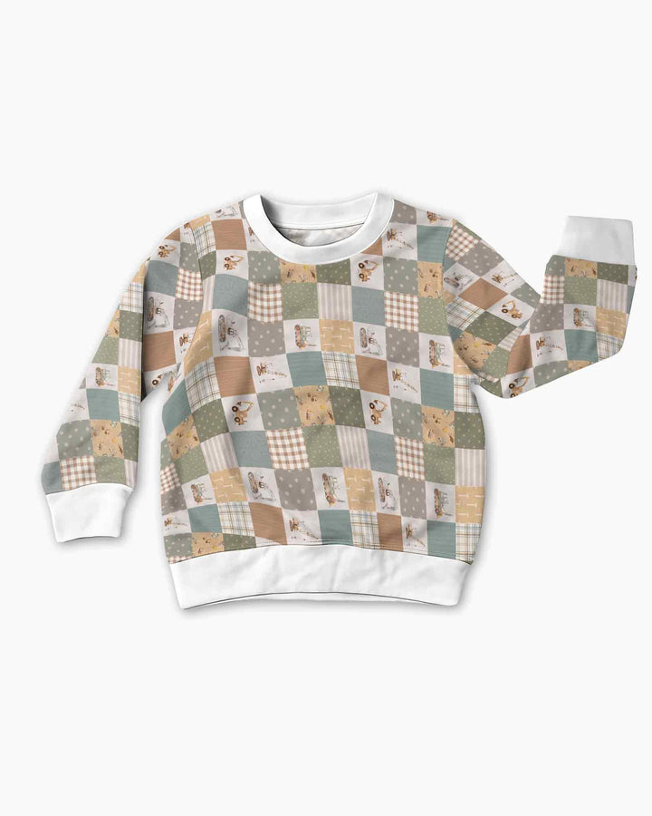 Sudadera de cuello redondo Bamboo Template