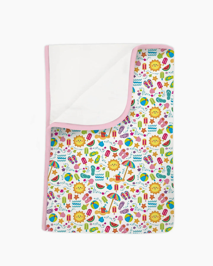 Sunshine Splash Party Bamboo Blanket