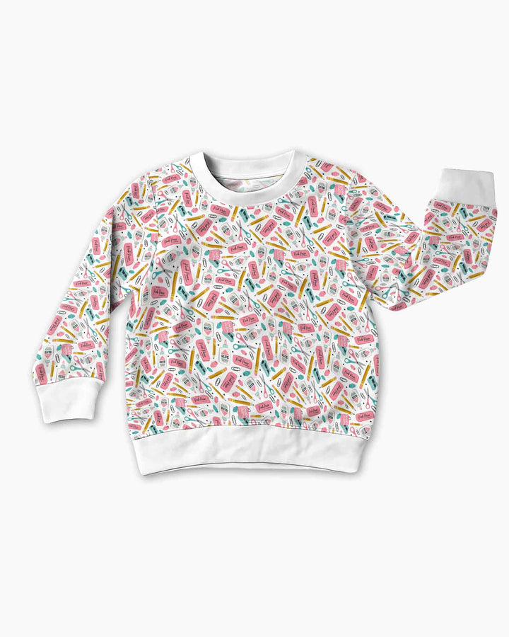 Sweatshirt mit Rundhalsausschnitt aus Bambusfaser